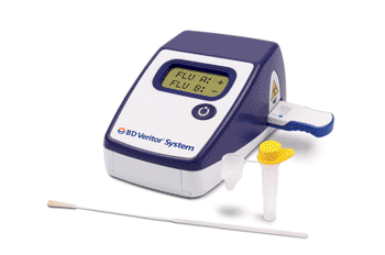 Image: The Veritor system for rapid detection of respiratory syncytial virus (Photo courtesy of BD Diagnostics).